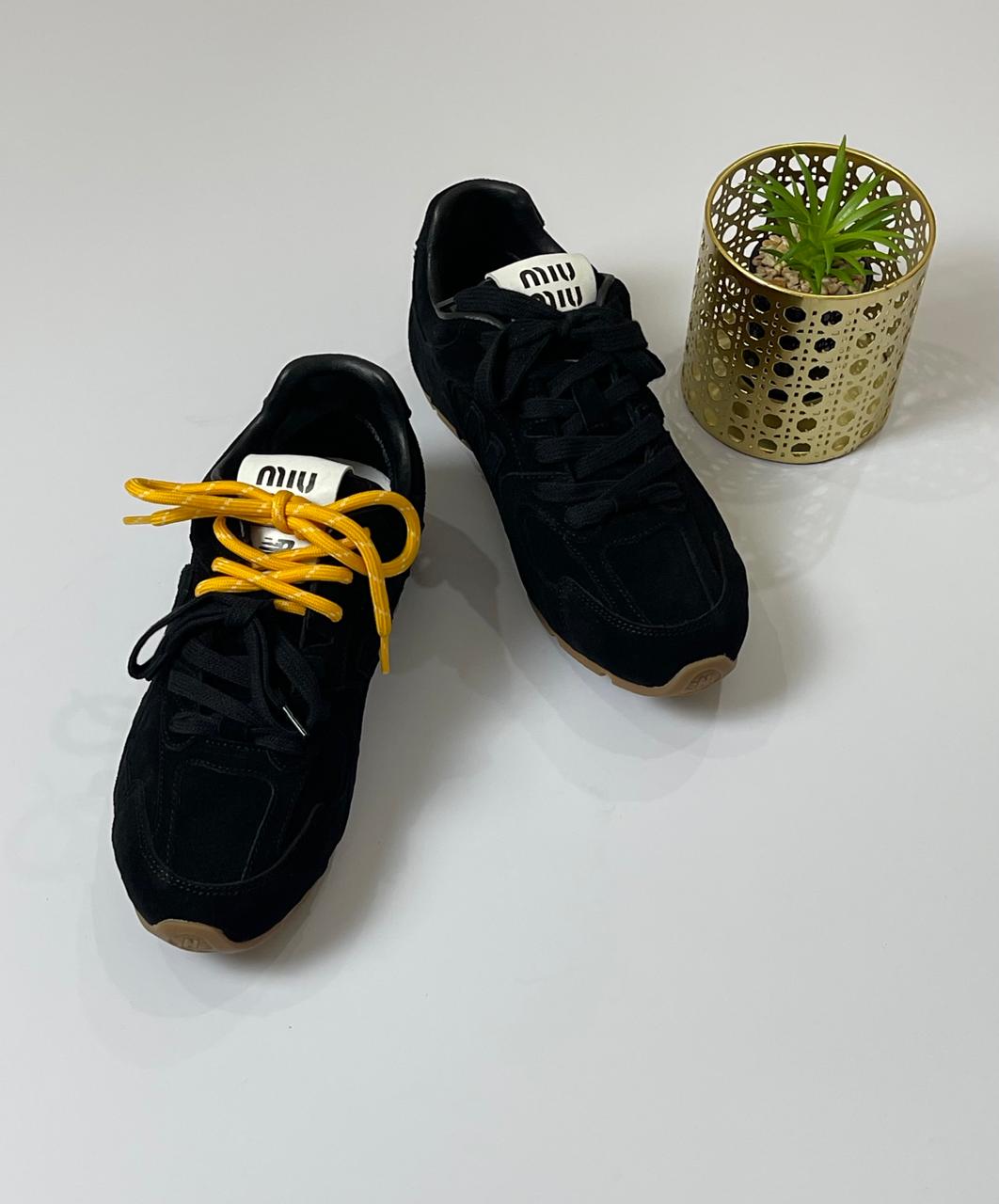 Miu Miu x New Balance 530 SL Suede Sneakers – Luxurious Collaboration